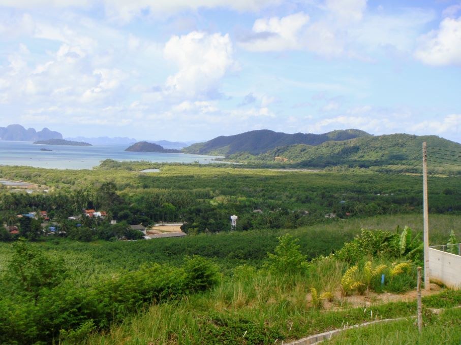 ที่ดินวิวทะเล 13 ไร่ ป่าคลอก ภูเก็ต บนเนินเขา มองเห็นอ่าวพังงา 180 องศา — รูปที่ 3 จาก 10