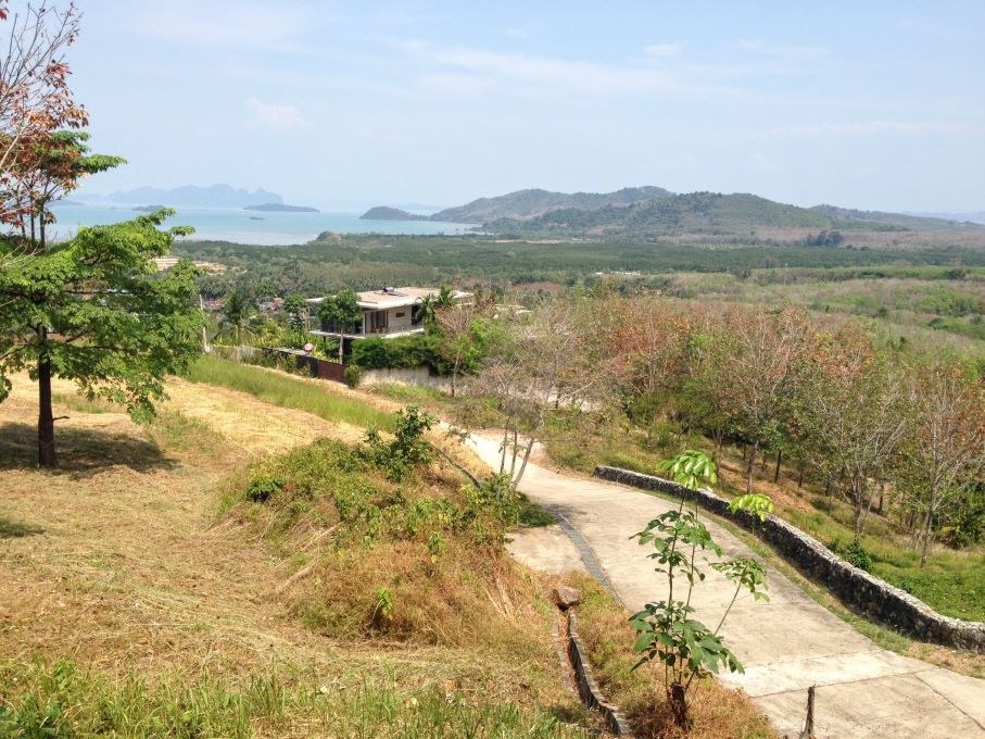 ที่ดินวิวทะเล 13 ไร่ ป่าคลอก ภูเก็ต บนเนินเขา มองเห็นอ่าวพังงา 180 องศา — รูปที่ 9 จาก 10